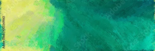 Panel kuchenny z motywem background pattern. grunge abstract background with teal, dark khaki and medium sea green color. can be used as wallpaper, texture or fabric fashion printing
