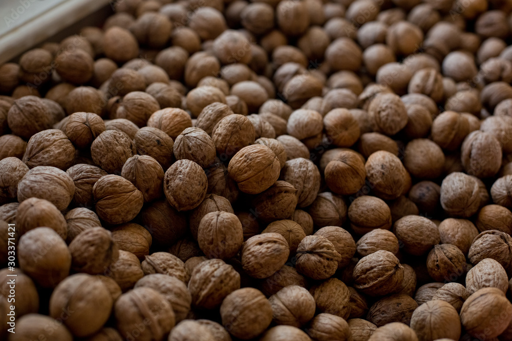 background a lot of walnuts background a lot of walnuts