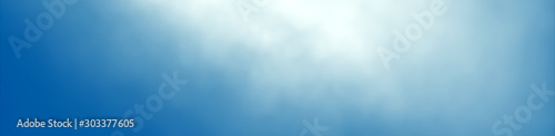 Panoramic abstract blue blurred gradient mesh background. concept for your graphic design. gradient backdrop.
