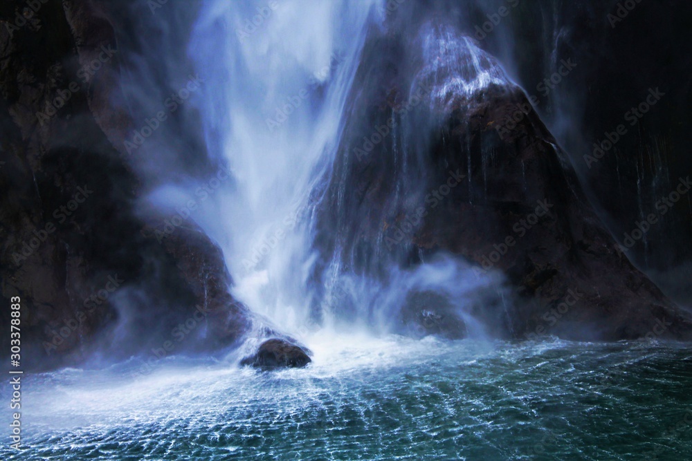 Mystischer Wasserfall
