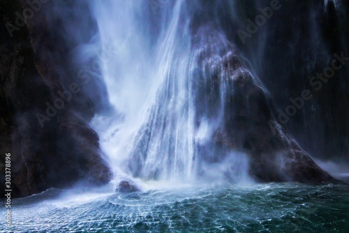 Ruhe des Wasserfalls