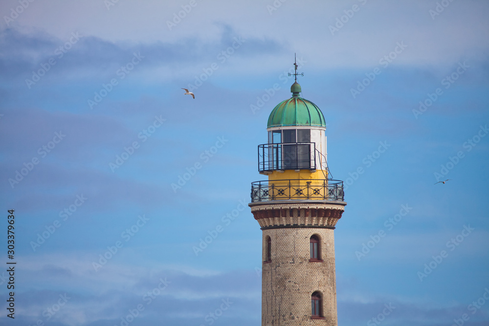lighthouse from Warnemünde