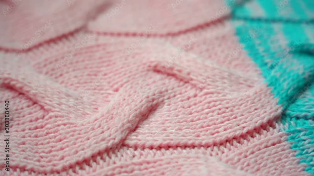 Warm knitted sweater with a pattern Warm knitted sweater with a pattern