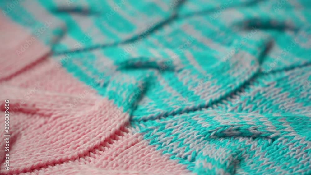 Warm knitted sweater with a pattern Warm knitted sweater with a pattern