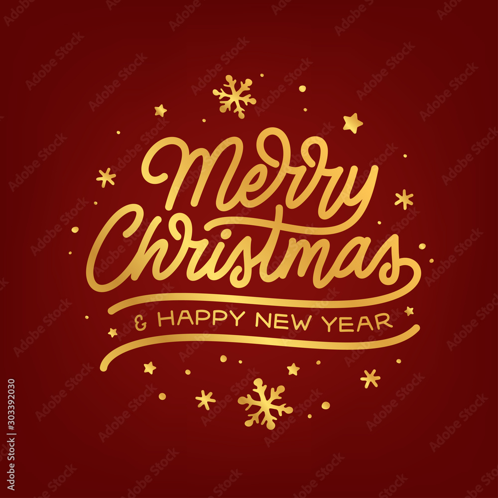 Merry Christmas greeting card. Vector illustration. Merry Christmas greeting card. Vector illustration.