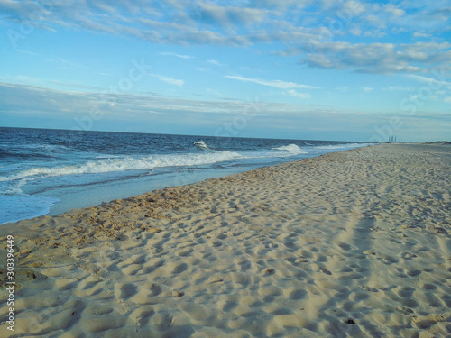 beach and sea