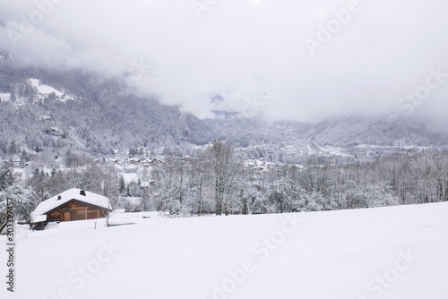holiday at the foot of Mont Blanc, France