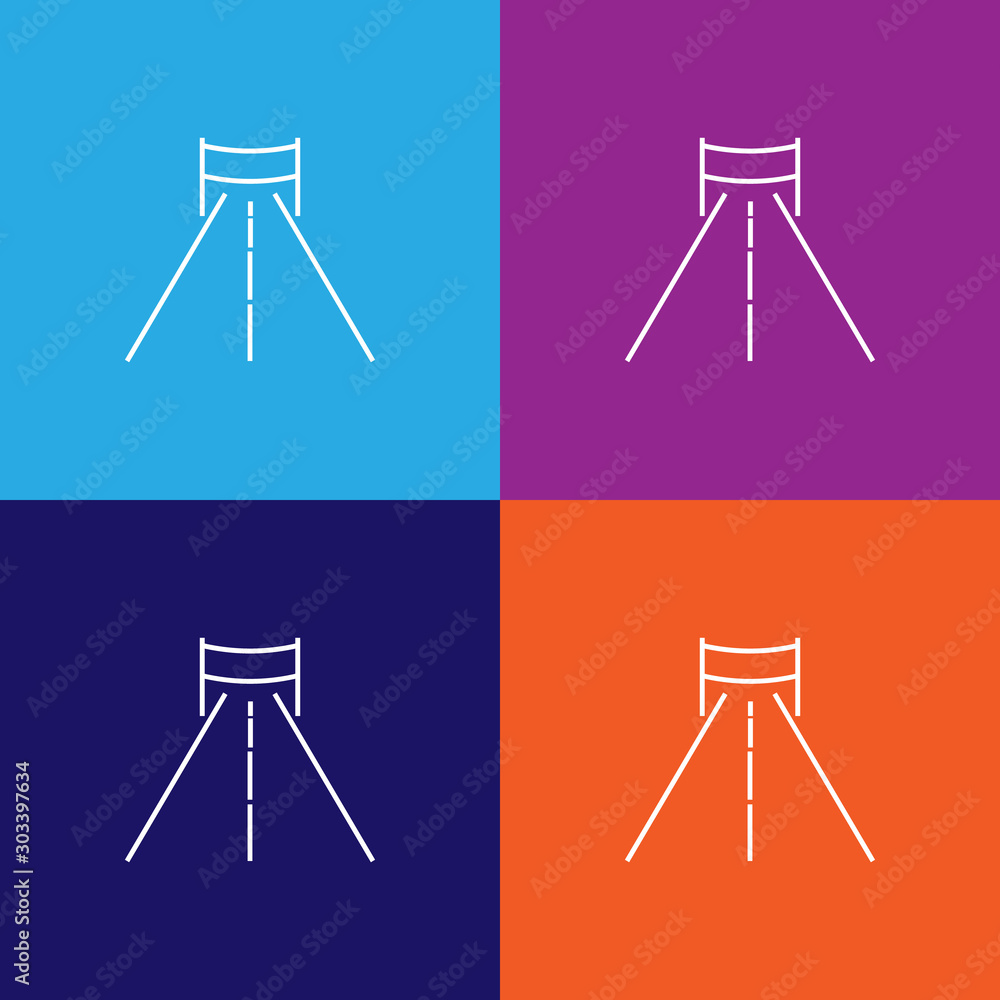 home straight icon. Element of racing for mobile concept and web apps icon. Thin line icon for website design and development, app development. Premium icon on colored background home straight icon. Element of racing for mobile concept and web apps icon. Thin line icon for website design and development, app development. Premium icon on colored background