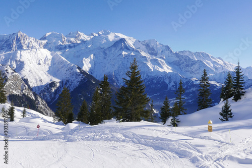 holiday at the foot of Mont Blanc, France