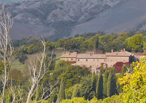 2019-11-03 VILLA IN THE HILLSIDE OF TUSCANY ITALY photo