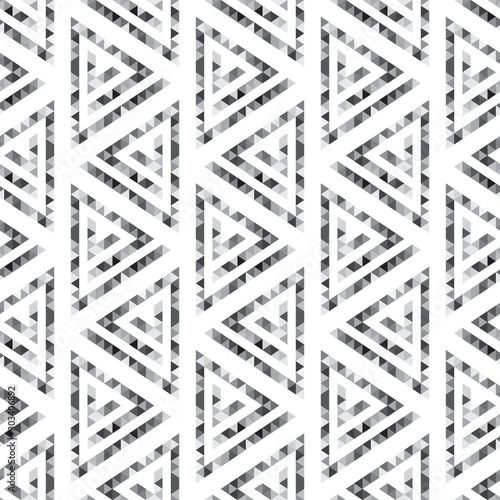 Abstract seamless geometric pattern. Images for the design of home textiles a...