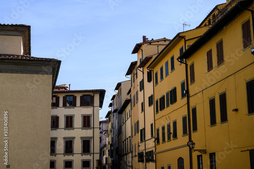 A general view of a street in Florence, Italy.