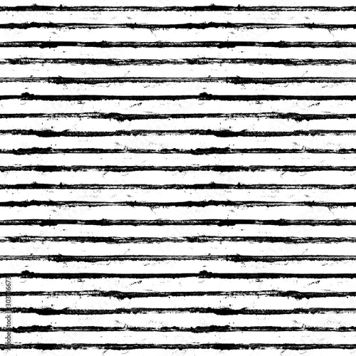 Black and white stripe grun...