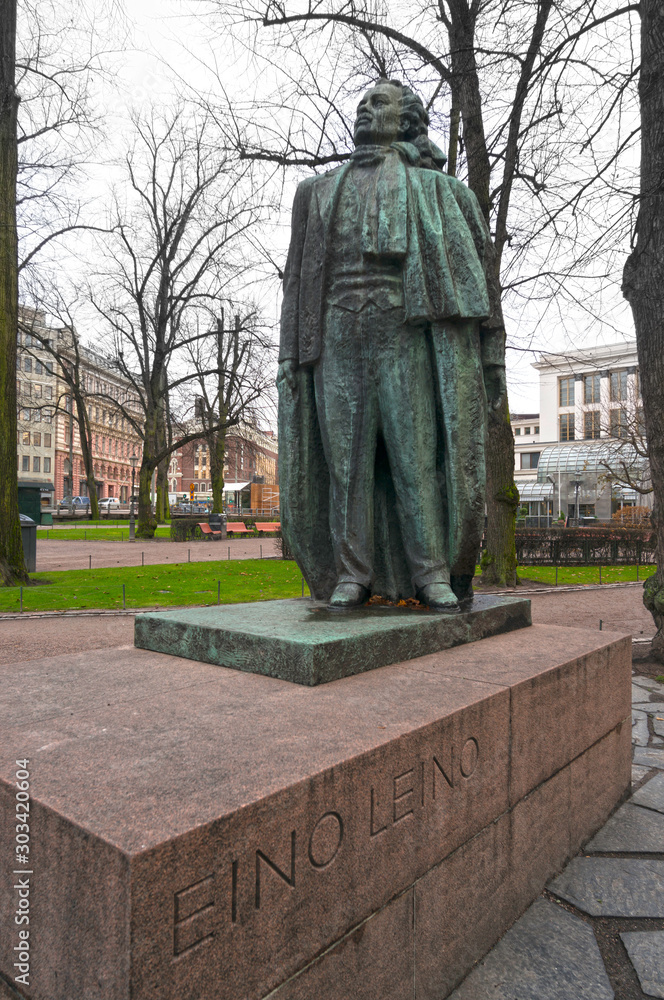 Helsinki city sculpture.