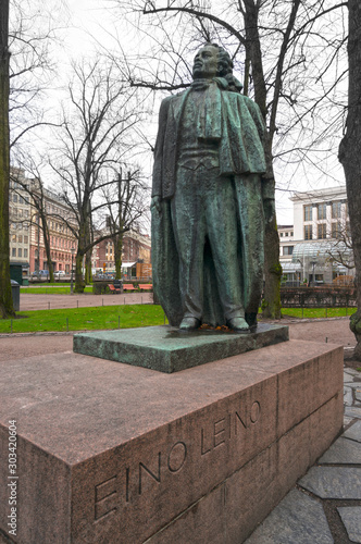 Obraz na płótnie Helsinki city sculpture. w salonie