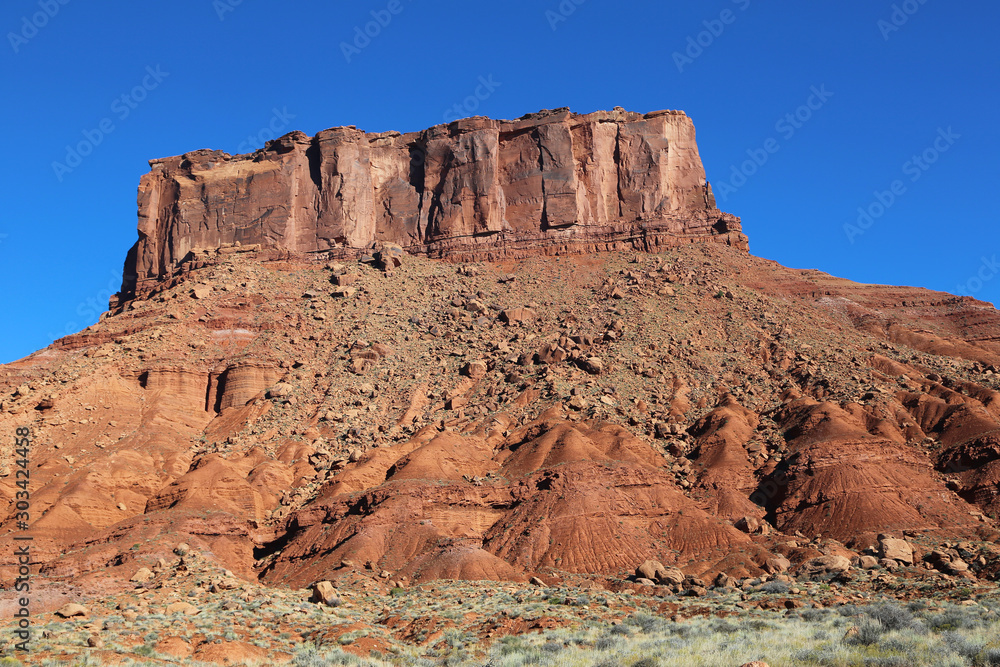 Obraz premium Sandstone Butte, Utah