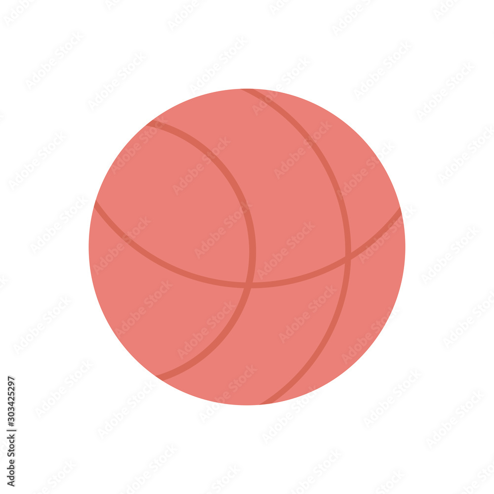 school basketball ball flat style icon school basketball ball flat style icon