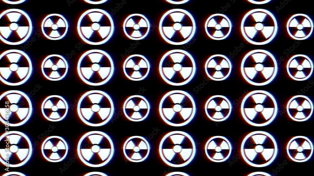 Glitchy, Arberration, Seamless RadioactiveSigns. Modern, Glitchy, Flashy, Original Background. 4k, 30fps Glitchy, Arberration, Seamless RadioactiveSigns. Modern, Glitchy, Flashy, Original Background. 4k, 30fps