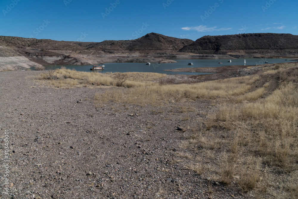 Elephant Butte Eastern view, New Mexico.