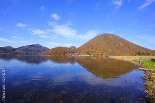 Mt. Haruna and Lake Haruna, Takasaki City, Gunma Pref., Japan photo