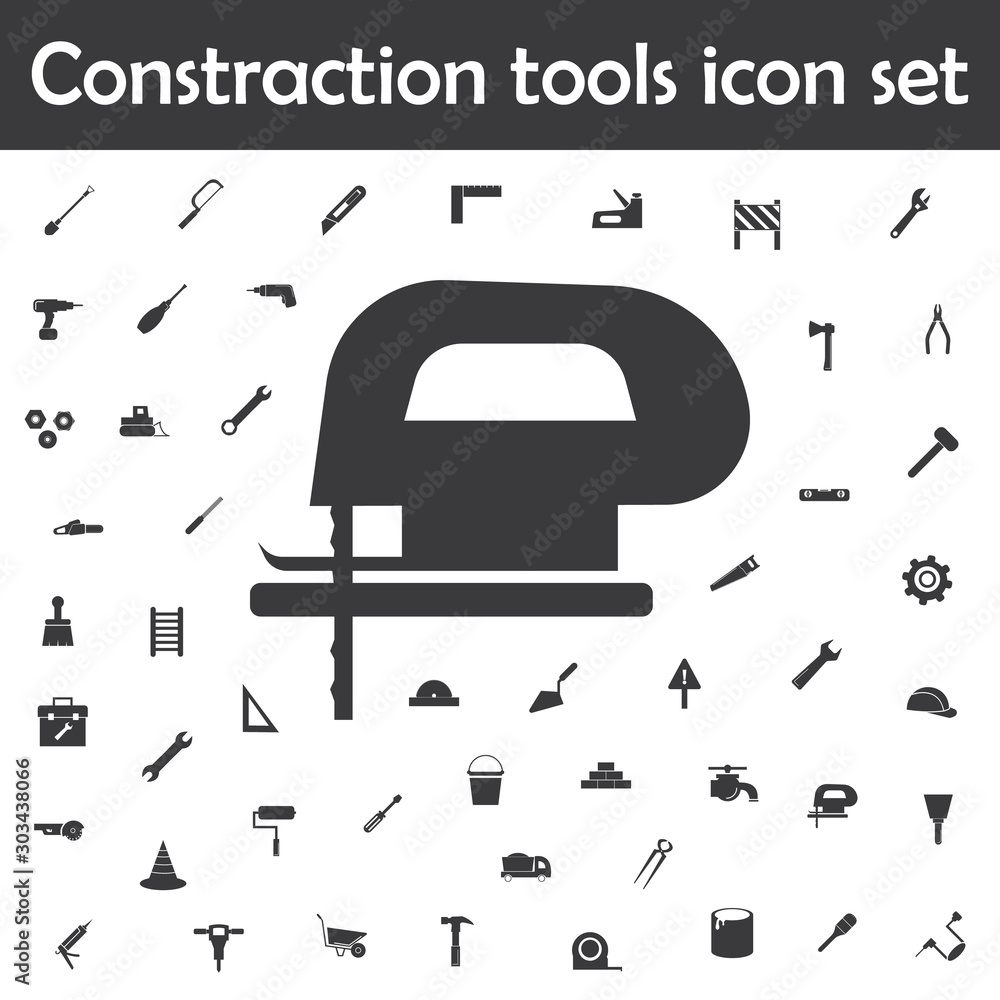 Saw icon. Constraction tools icons universal set for web and mobile Saw icon. Constraction tools icons universal set for web and mobile