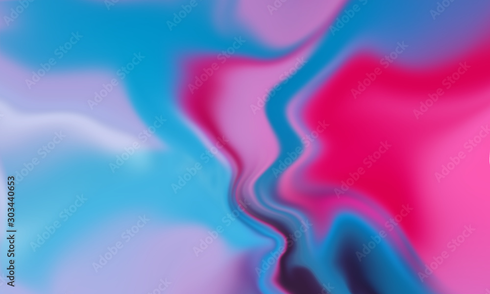 Colorful cyan and magenta abstract vibrant liquid background texture	