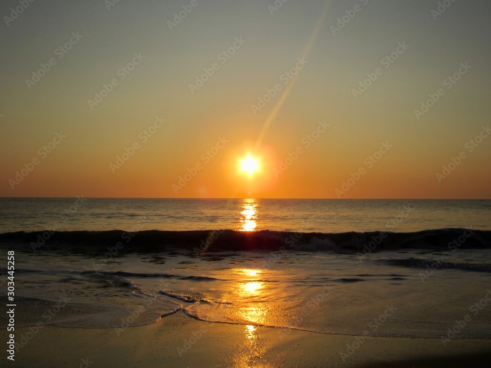 Sunrise on Rehoboth Beach 