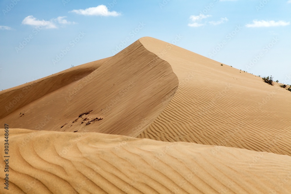 Fototapeta Cerro Blanco sand dune near Nasca or Nazca town in Peru