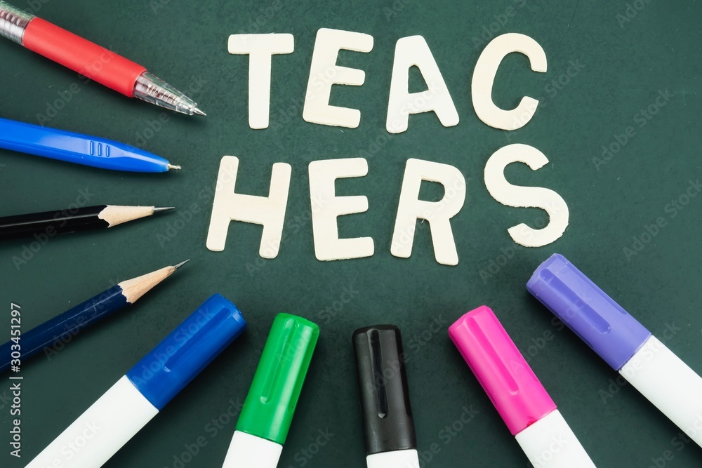 World Teachers' Day background - 5 October Unesco World Teachers's Day celebration concept World Teachers' Day background - 5 October Unesco World Teachers's Day celebration concept
