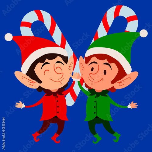 duendes en navidad