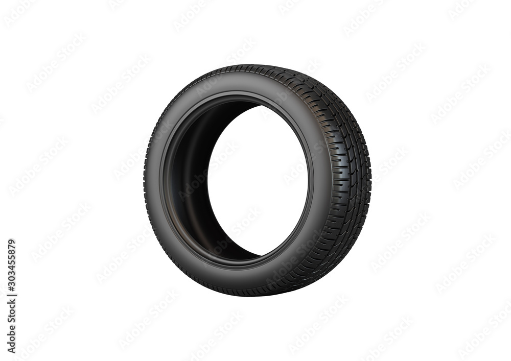 Fototapeta premium car tire