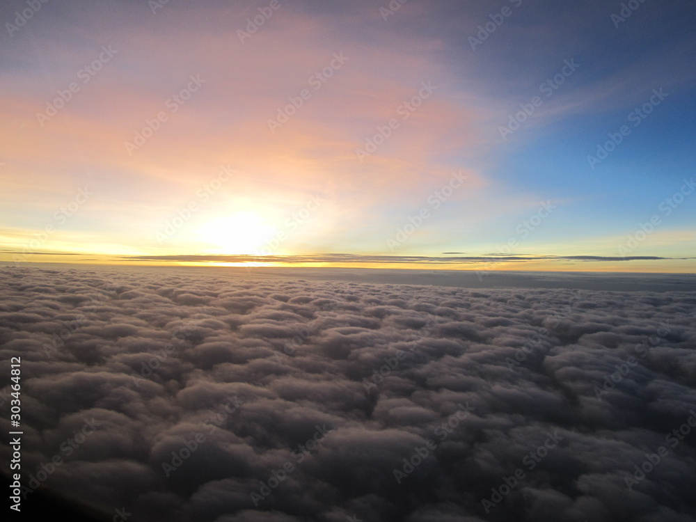 Aerial Cloud formation