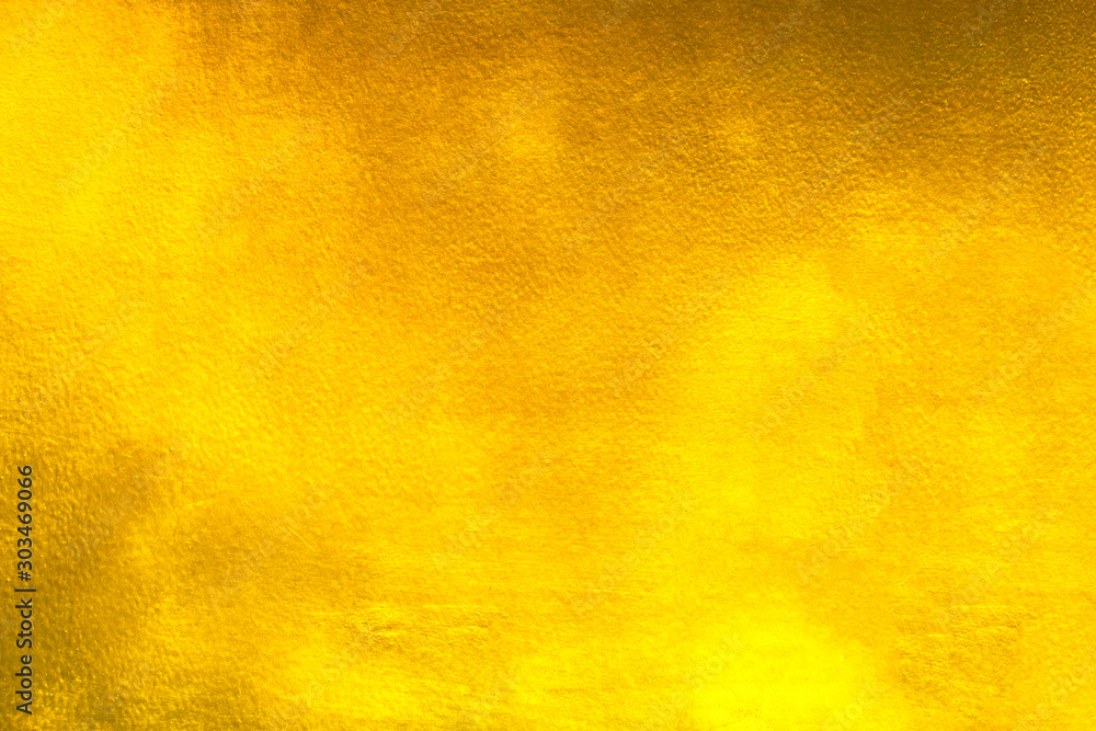 Shiny yellow leaf gold foil texture Shiny yellow leaf gold foil texture