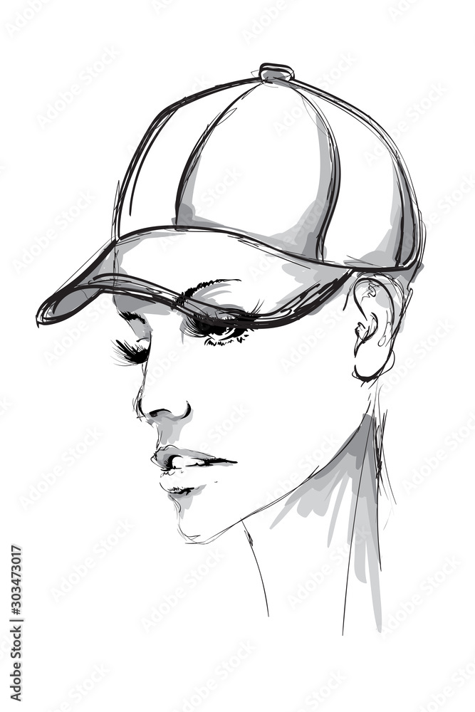 How to draw a Girl with Cap HD wallpaper  Pxfuel