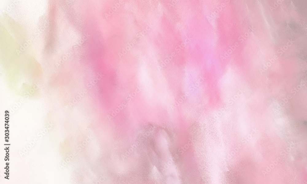 abstract brushed background with baby pink, linen and pale violet red color and space for text or image