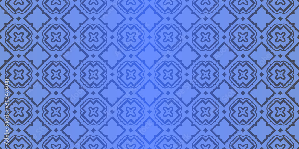 Seamless geometric pattern with decorative art-deco modern ornamnet. Vector illustration Seamless geometric pattern with decorative art-deco modern ornamnet. Vector illustration