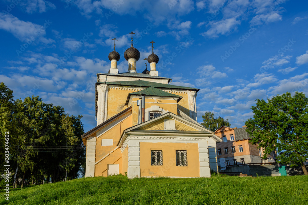 The Orthodox Church of Frol and Lavr in the ancient town of Uglich in Russia