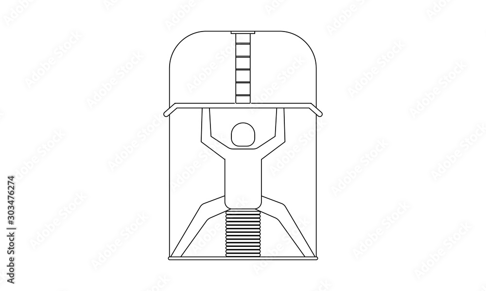 Gym icon for fitness centers and workouts Gym icon for fitness centers and workouts