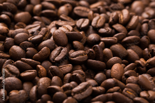 roasted coffee beans  can be used as background