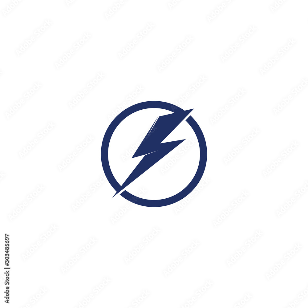 lightning thunder bolt electricity logo design template lightning thunder bolt electricity logo design template