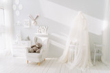 Infant Room Canopy Cradle Modern Interior Design