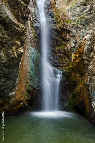 Millomeris Waterfalls in Cyprus