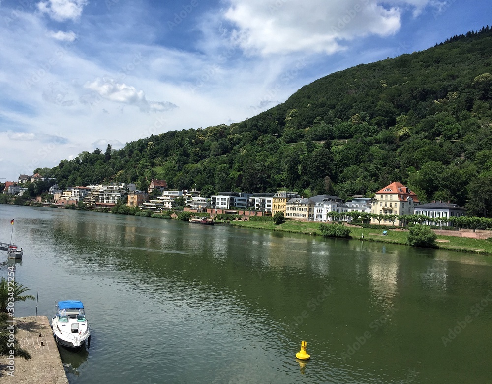 Rhine river in Germany