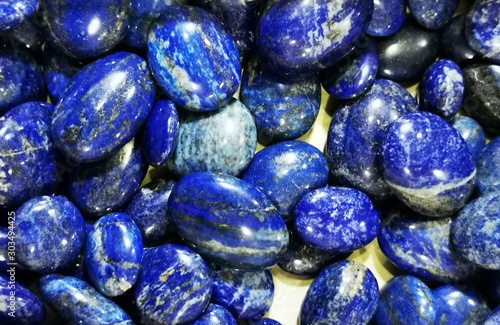 blue sodalite mineral texture photo