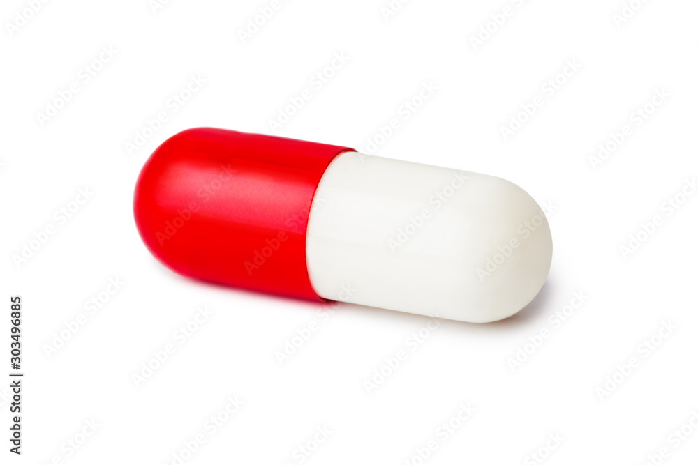 Macro of medical pill Macro of medical pill