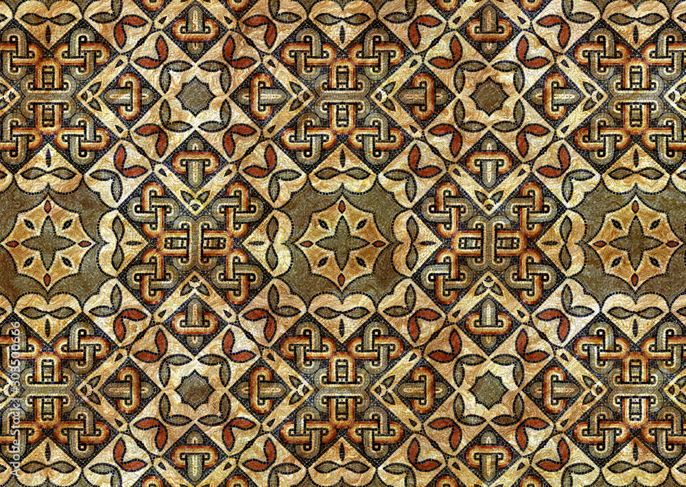 mosaic pattern mosaic pattern