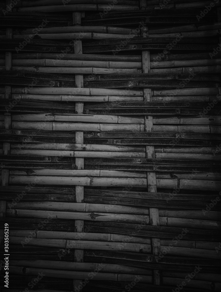 Abstract black pattern bamboo texture rought background. Dark backdrop. Can be use for your design, advertising, food, product display or montage. Abstract black pattern bamboo texture rought background. Dark backdrop. Can be use for your design, advertising, food, product display or montage.