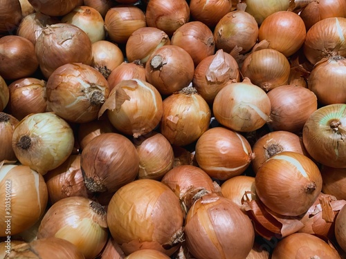onions on market