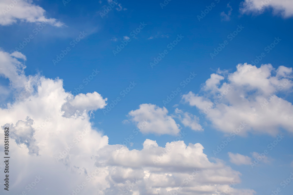Blue sky with white clouds. Background. Blue sky with white clouds. Background.