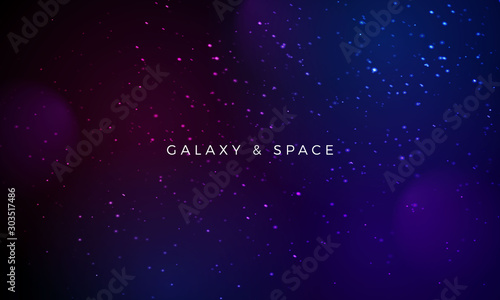 Space Background With Stars